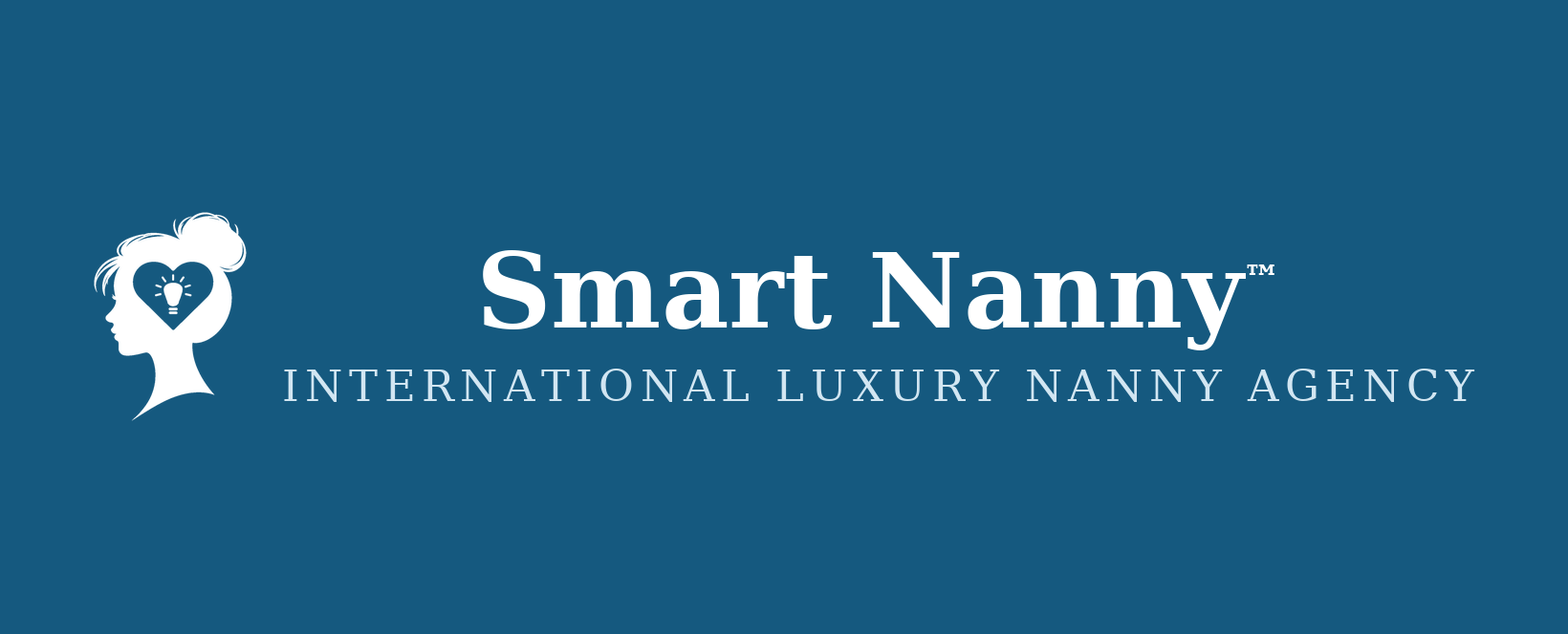 Smart Nanny Facebook Page Cover banner (Blue Ink)