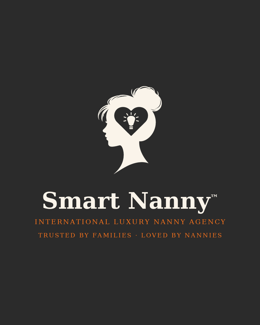 Smart Nanny Instagram Portrait 4:5 banner (Ink)