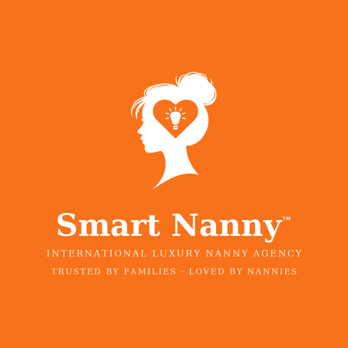 Smart Nanny Instagram Square Post banner (Orange)