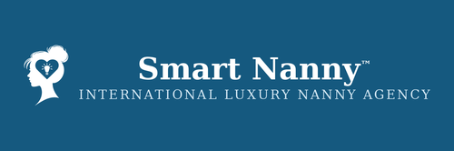 Smart Nanny X Profile Header banner (Blue Ink)