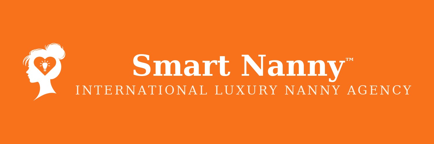 Smart Nanny X Profile Header banner (Orange)