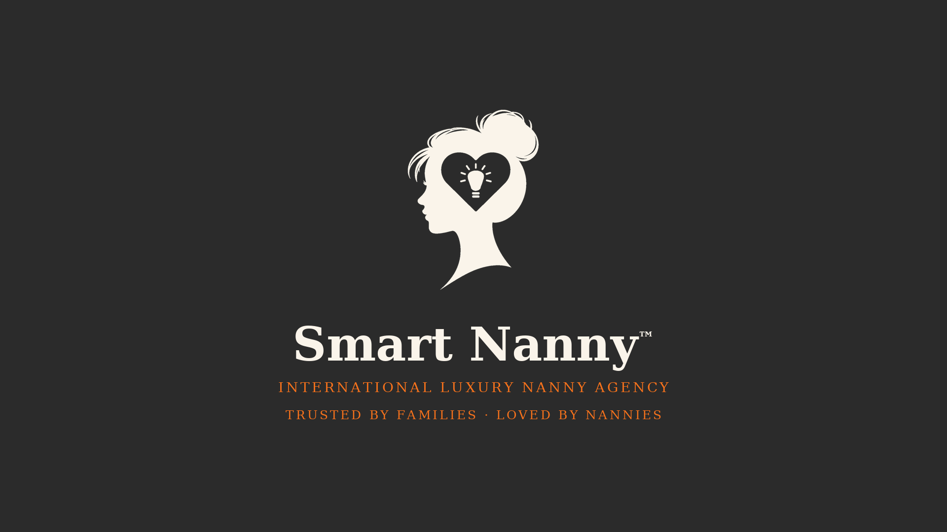 Smart Nanny Universal 16:9 Title Card banner (Ink)
